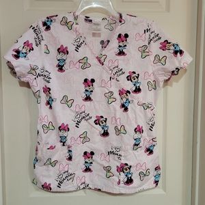 Disney unisex scrub size medium